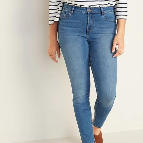 Old Navy Denim - Old Navy Mid-Rise Pop Icon Skinny Jeans for Women New